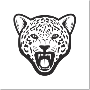 Leopard artwork Posters and Art